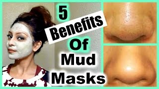 5 Beauty Benefits of Using A Mud Mask│Get Rid of Blackheads Acne and Pimples│Unclog Pores INSTANTLY [upl. by Nolyarb]