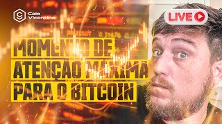 MOMENTO DE ATENÇÃO MÁXIMA PARA O BITCOIN  30012024 [upl. by Ruthann]