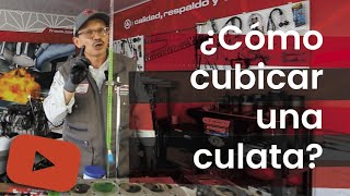 Cubicar la cámara de combustión y la junta de culata [upl. by Ponce614]