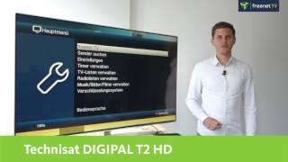 TechniSat DigiPal T2 HD Software Update [upl. by Irrahs305]