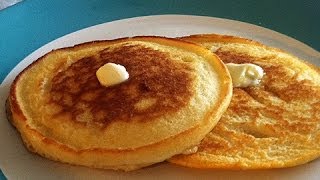 How to make Pancakes with Pancake Mix Aunt Jemima [upl. by Oidiple]