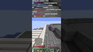 Jawshs roof is off center jawsh minecraft sdmp mcyt [upl. by Sremmus39]