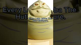 Every Lego Jabba The Hutt Minifigure lego legostarwars [upl. by Alyakim]