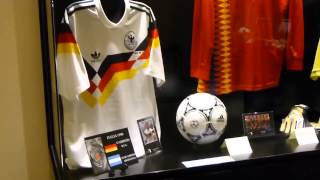 Exposicion camisetas mundiales de futbol  Soccer World Cup Shirts [upl. by Aiuqal]