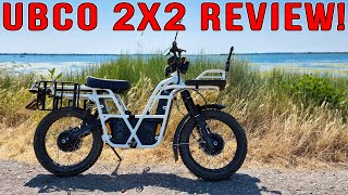 UBCO 2x2 Adventure Review  Electric 2 Wheel Drive Motorcycle [upl. by Mowbray]