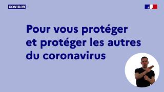 INFO CORONAVIRUS les gestes barrieres [upl. by Luben]