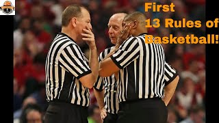 The First 13 Rules of Basketball  Cager First [upl. by Ainwat]