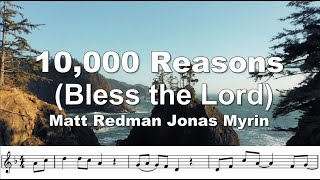 10000 Reasons Bless the Lord A new 1 or 2 Bb trumpet play along [upl. by Prud811]