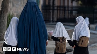 The secret schools teaching girls in Afghanistan – BBC News [upl. by Joon]