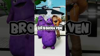 COMO VIRAR O GRIMACE FEIO NO BROOKHAVEN ORIGINAL ROBLOX [upl. by Nostrebor]