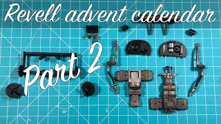 Revell Porsche 356 Type B advent calendar 2021 part 2 day 7  12 [upl. by Bach]