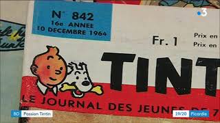 Tintin a 90 ans  Rencontre avec un quottintinophilequot de Senlis Oise [upl. by Balch]