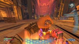 Borderlands 2  OP8 Axton vs Magic Slaughter Badass Round in 1438 [upl. by Eahcim]