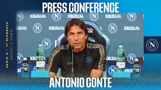 LIVE  La conferenza stampa di Mister Antonio Conte in vista di Napoli  Como [upl. by Mapel776]