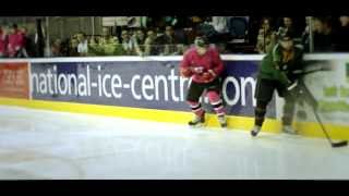 Nottingham Varsity Ice Hockey 2014 Highlights [upl. by Celestine396]