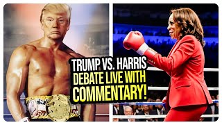 KAMALA HARRIS v DONALD TRUMP DEBATE LIVE With Viva amp Barnes Commentary LETS RUMBLE [upl. by Dorise]