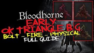 Bloodborne  EARLY Wandering Madness farm for decent triangle blood gems [upl. by Gnidleif]