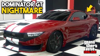 Vapid Dominator Nightmare GT Ford Mustang GT  GTA 5 Vehicle Customization [upl. by Adala17]