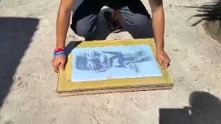 How to make a Photographic Silkscreen Printing [upl. by Notsew104]