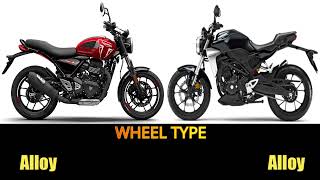 Triumph Speed T4 Vs Honda CB300R specs top speed features triumphspeed400 hondacb300r [upl. by Chiles]