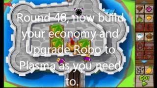 BTD5 Castle Hard Walkthrough Levels 185 NLL No cheats premiums agents or specials [upl. by Neelyam]