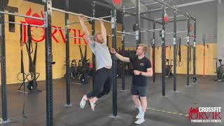 Kipping Pull Ups Tutorial [upl. by Hanahs]