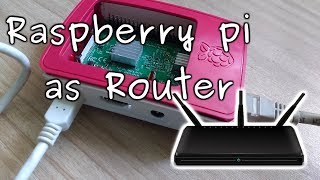 miniProject 30 Use Raspberry pi as Router [upl. by Oibaf]