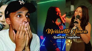 My Journey to Reacting to Morissette Amon Music Reaction Compilation [upl. by Enom]