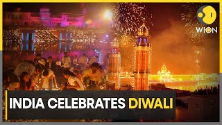 India Shines Bright Diwali Celebrations Illuminate Hearts and Homes  India News  WION [upl. by Faludi]