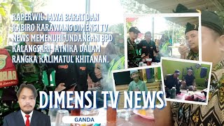 Kaperwil Jabar dan Kabiro Karawang Dimensi TV Penuhi Undangan BPD Kalangsari Kalimatul Khitanan [upl. by Euqilegna]