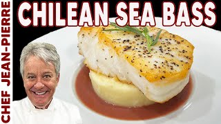 Chilean Sea Bass Recipe From My Restaurant  Chef JeanPierre [upl. by Emawk]