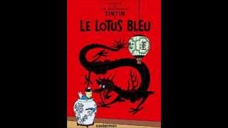 Tintin  Blå lotus Ljudbok [upl. by Kristin77]