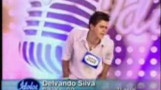 Ãhn  Mecânico Delvano  Idolos 2  SBT [upl. by Novej]