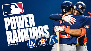 MLB Power Rankings Post AllStar Break Astros surge Royals into wild card spot  CBS Sports [upl. by Conni]