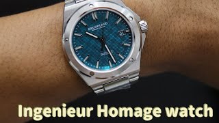 HRUODLAND WATCH F024 INGENIEUR HOMAGE WATCH GOKIL KEREN BANGET INI [upl. by Nerual]