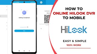 How To Online Hilook DVR On Mobile [upl. by Keelby]