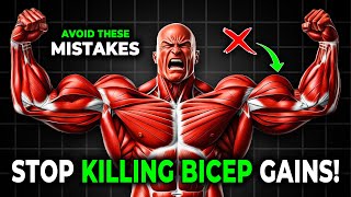 Why Your Biceps Aren’t Growing  Top 10 Bicep Exercise Mistakes to Avoid [upl. by Ahseret]