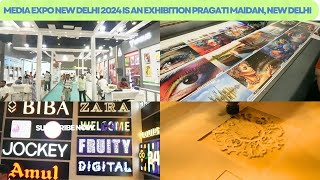 Media Expo New Delhi 2024 is an exhibition Pragati Maidan New Delhi [upl. by Eelnodnarb689]