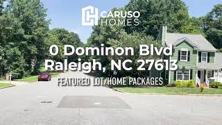 Featured LotHome Package  0 Dominion Rd Raleigh NC 27613 [upl. by Emiolhs]