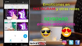 🤔 Como poner EMOJIS de WHATSAPP en INSTAGRAM 📲 y cualquier red social👍TRUCOS DE INSTAGRAM [upl. by Panter52]