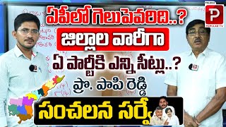 OU Prof Tummala Papi Reddy Sensational Survey Report On AP 2024 Elections  YCP  TDP  Janasena [upl. by Levy]