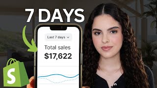 I Tried Dropshipping For One Week With Only 100 [upl. by Casey]