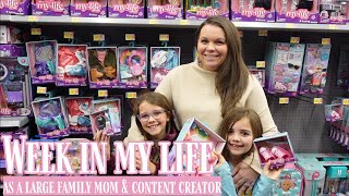 Week in my life as a large family mom and content creator [upl. by Galloway]