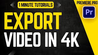 How To Export Video In Premiere Pro 2024  Adobe Tutorials [upl. by Cavuoto]