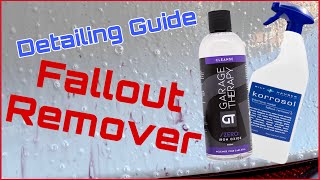 Bilt Hamber Korrosol amp Garage Therapy Zero Iron Oxide  A beginners Guide to Using Fallout Remover [upl. by Arahsit]