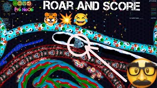 Roaring through the map like a boss🐅🐍💥😆quot Pro NoOb Wormateio Gameplay [upl. by Dottie]