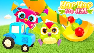 Baby cartoons amp Baby videos Full episodes cartoon for kids amp Funny cartoons with Hop Hop the Owl [upl. by Nybbor]