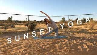 【夕方ヨガ】むくみ解消amp心身ともにリラックス  SUNSET YOGA [upl. by Susie]