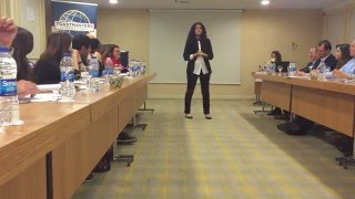 Hanane Marouane  Speech1  quot Yes We Can quot [upl. by Dublin]