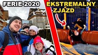 FERIE 2020  EKSTREMALNY ZJAZD  ZAKOPANE [upl. by Shere]